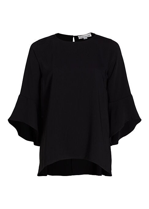 Elegant Bell-Sleeve Tunic