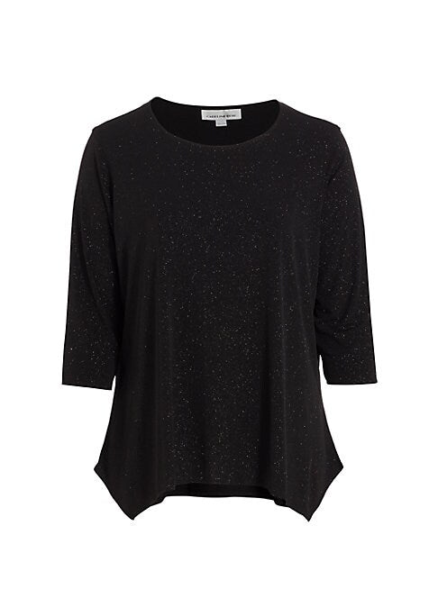 Sparkling Knit Flare Tunic