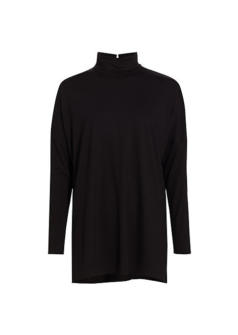 Chic Knit Turtleneck Tunic