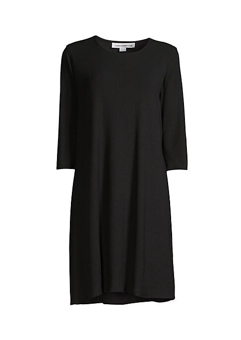 Breezy Ribbed A-Line Dress