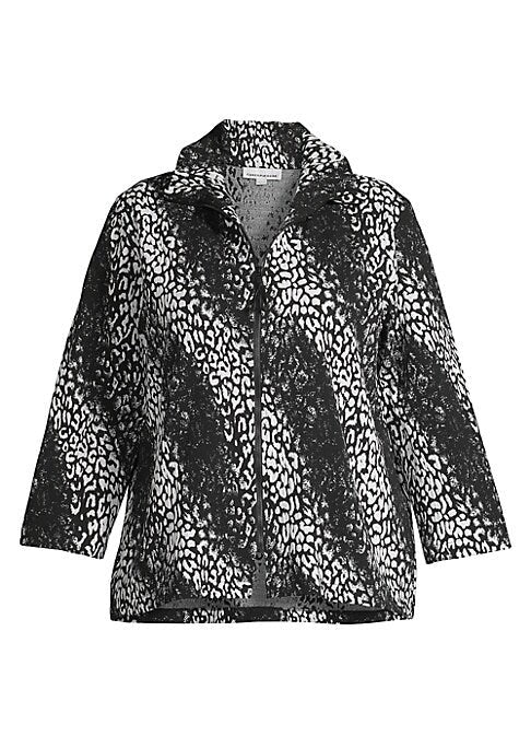 Leopard Luxe Zip Jacket