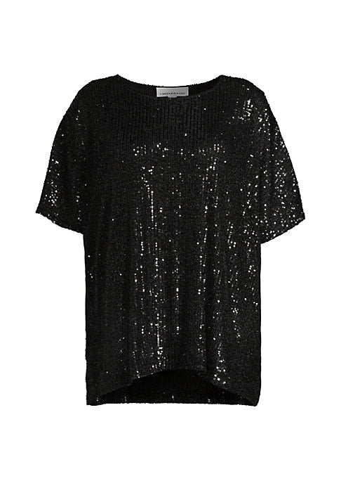 Sparkle Sequin Caftan Top