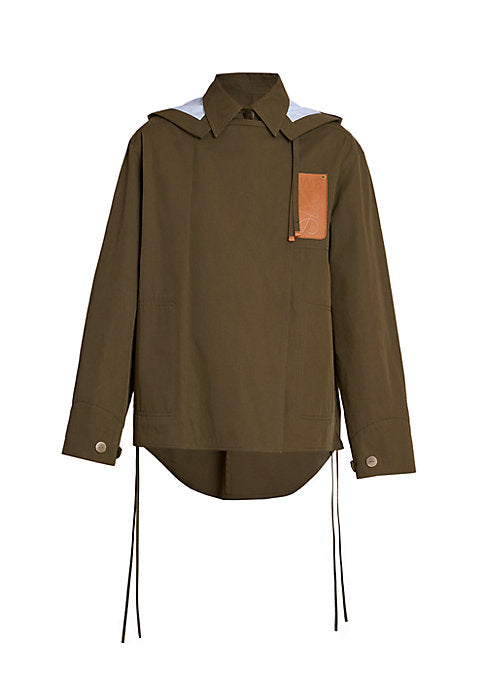 Military Style Cotton Parka