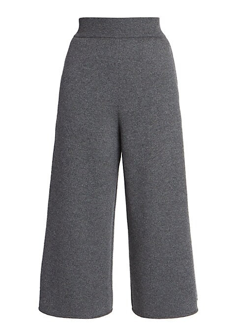 Cozy Wide-Leg Knit Pants