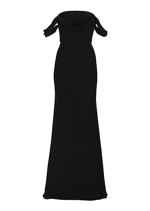 Elegant Black Evening Gown