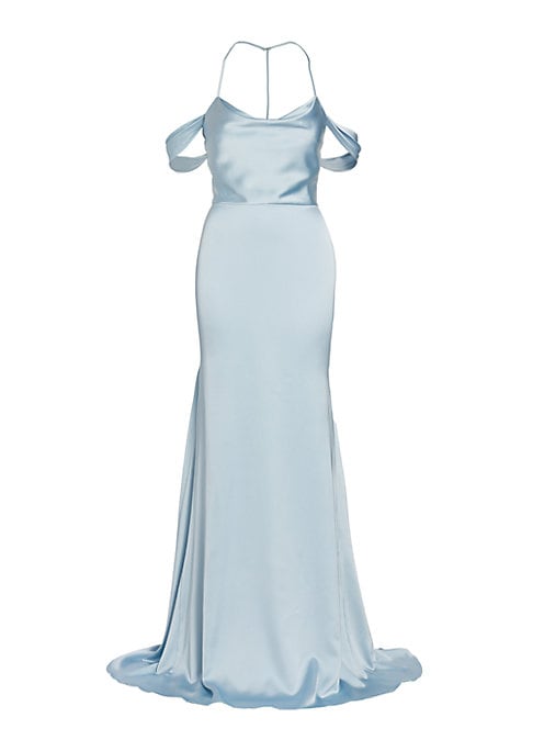 Satin Elegance Gown
