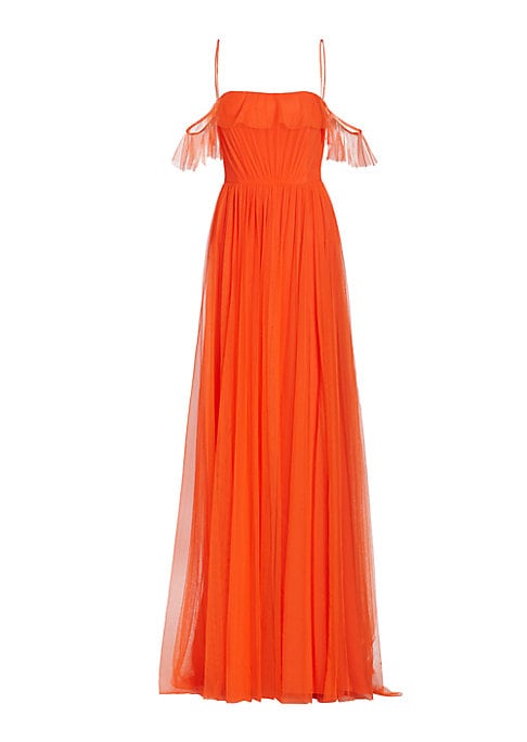 Elegant Tulle Evening Gown