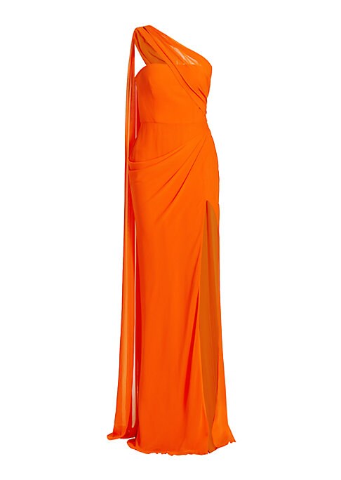 Elegant Cape Gown