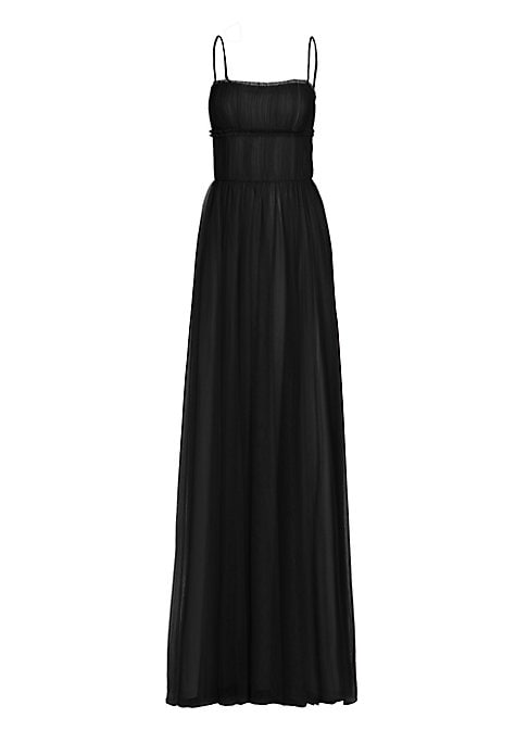 Cape Elegance Gown