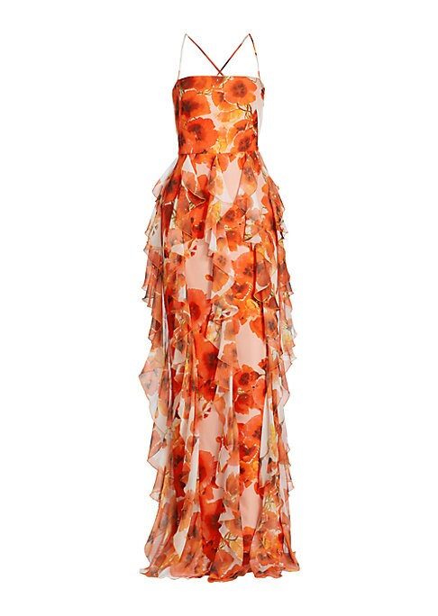 Floral Elegance Gown