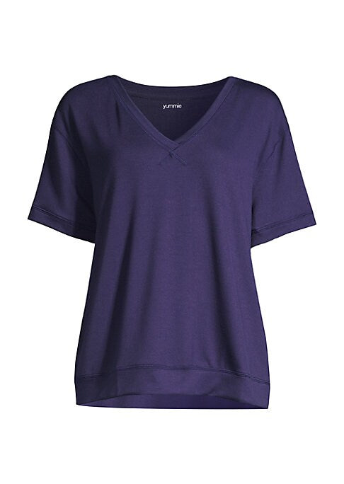 Soft Terry V-Neck Tee