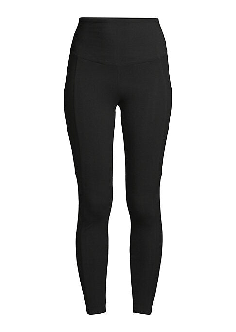 Pocketed High-Waist Leggings