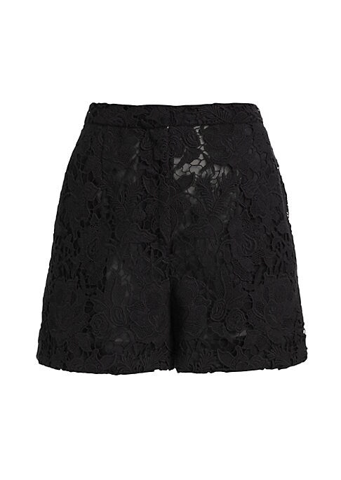 Charming Lace A-Line Shorts