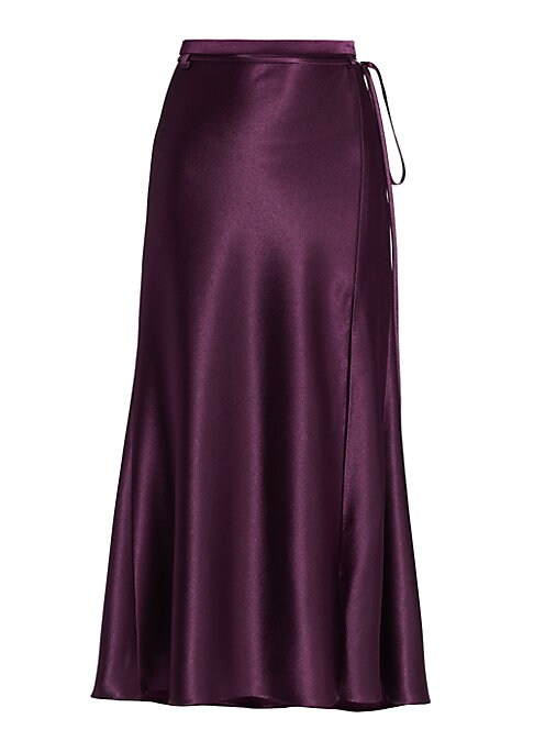 Elegant A-Line Midi Skirt