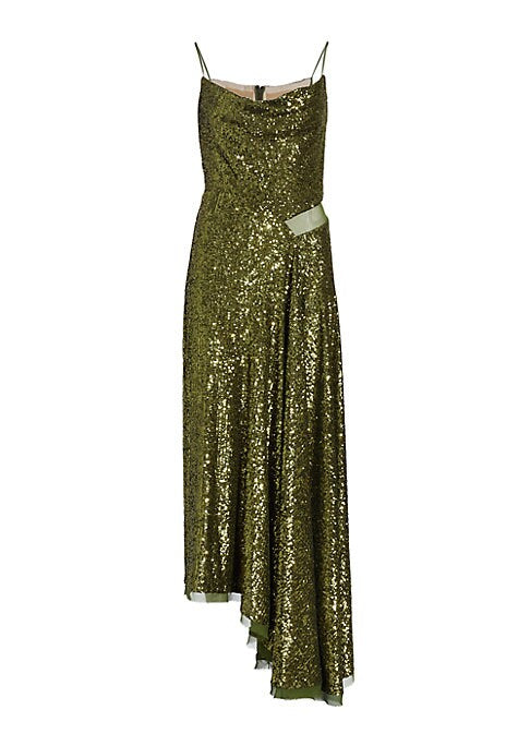 Sparkling Lattice Slipdress