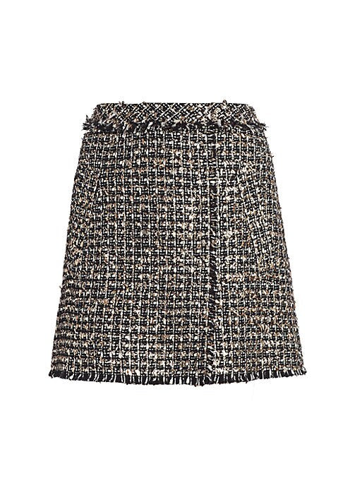 Shimmering A-Line Skirt