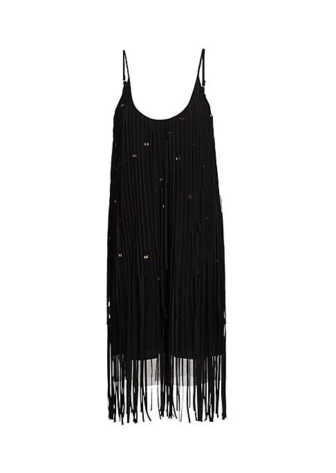 Fringe Tulle Charm Dress