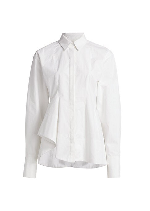 Draped Side Detail Shirt