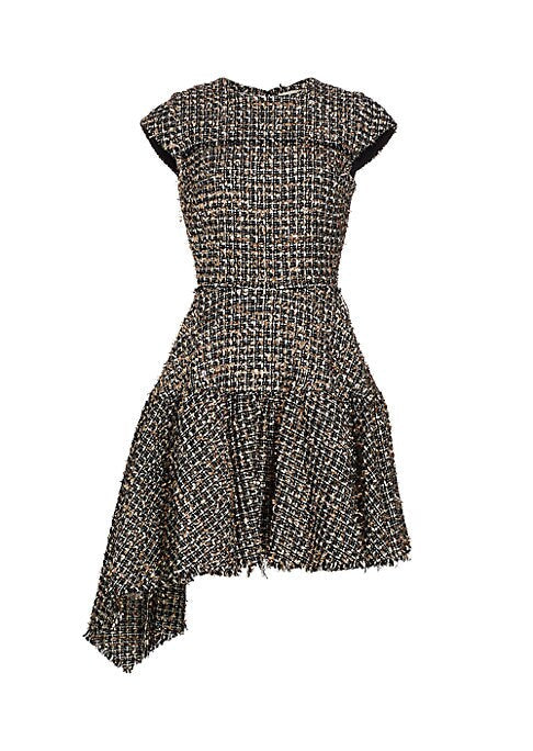 Glistening Asymmetric Dress