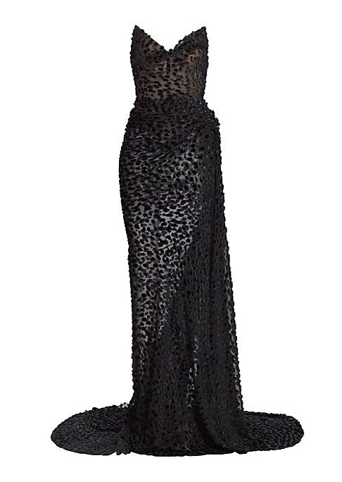 Velvet Elegance Gown