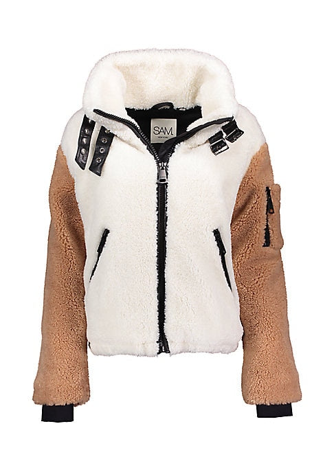 Plush Sherpa Style Jacket