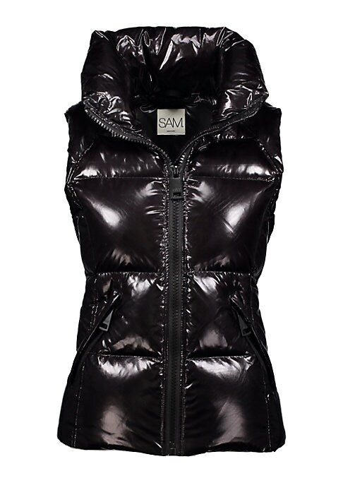 Glossy Down Vest