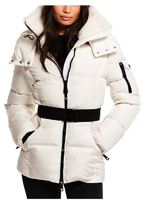 Cozy Cinched Puffer Jacket