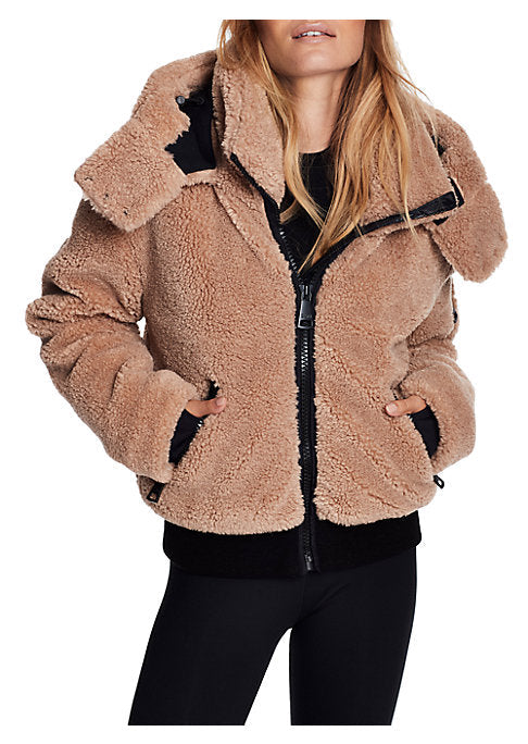 Cozy Sherpa Hooded Jacket