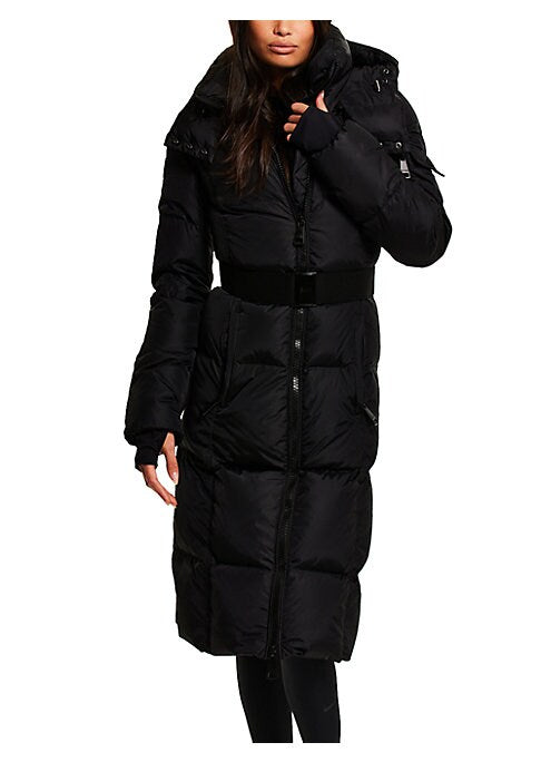 Puffy Luxe Belted Coat