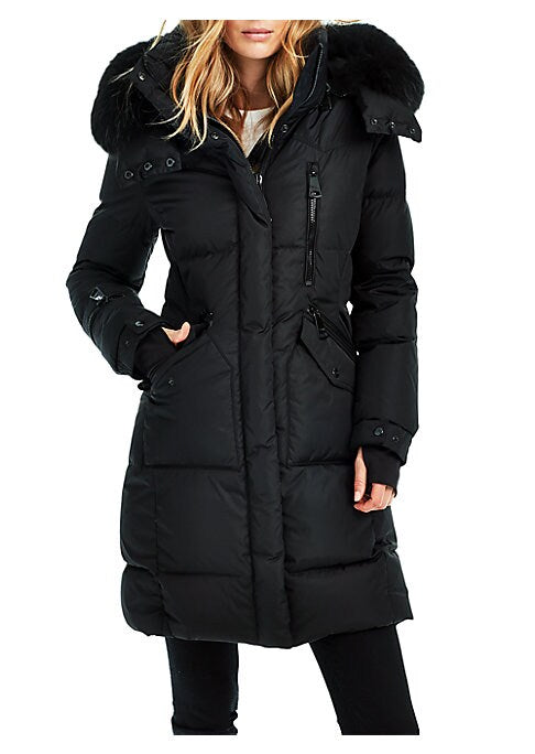 Faux Fur Down Jacket