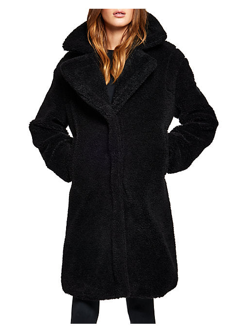 Cozy Leather-Lined Coat