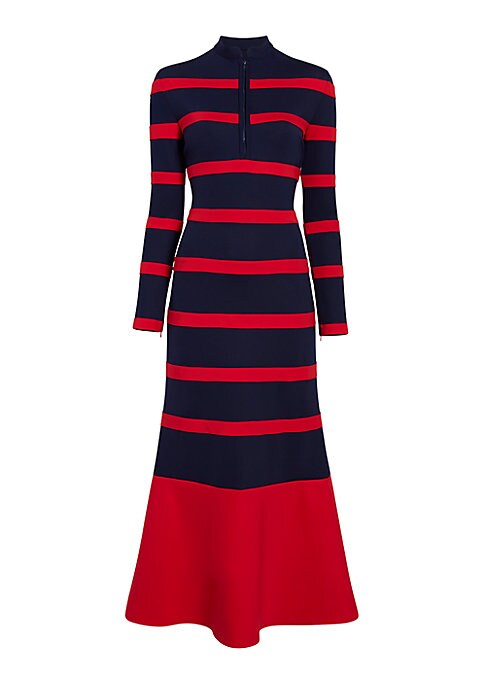 Sleek Cut-Out Midi Dress