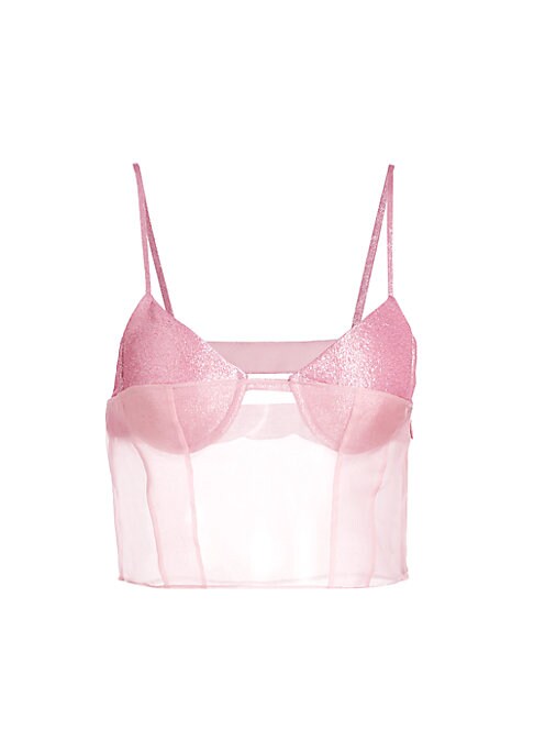Sparkly Organza Top