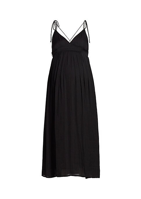 Elegant Maternity Maxi Dress