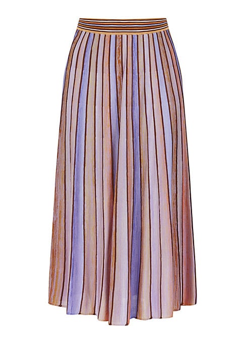 Bold Stripe Maxi Skirt