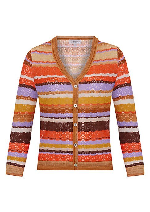 Wave Pattern Cardigan