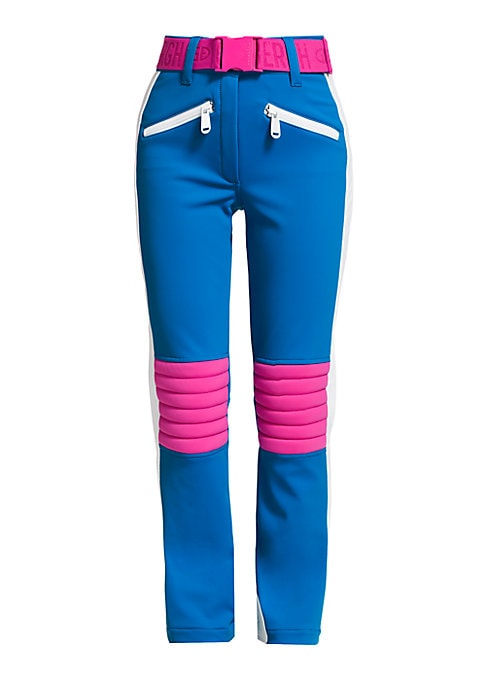 Padded Colorblock Ski Trousers