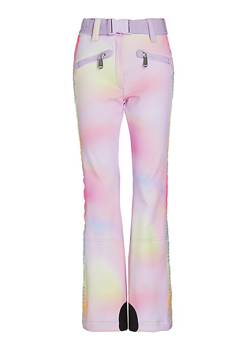 Abstract Flare Ski Trousers