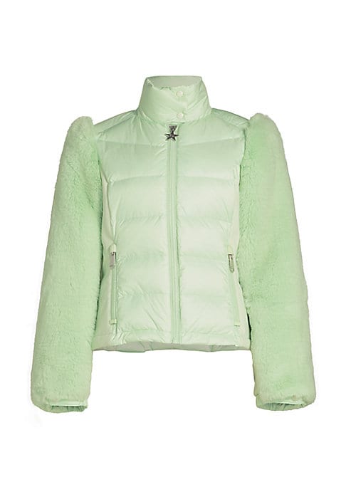 Faux Fur Ski Jacket