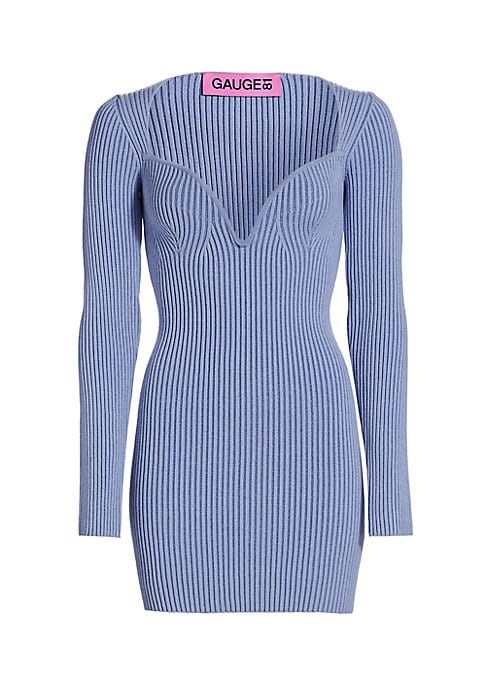 Sweetheart Knit Minidress
