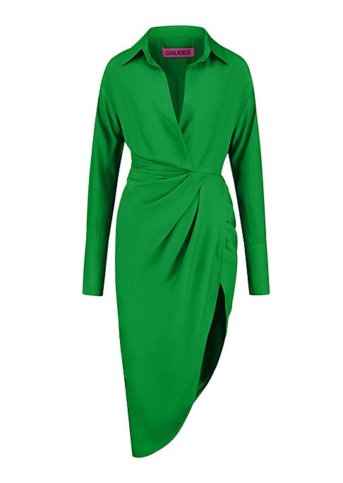 Chic Wrap Midi Dress