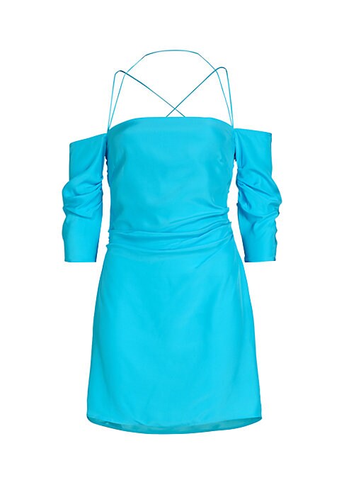 Silk Elegance Minidress