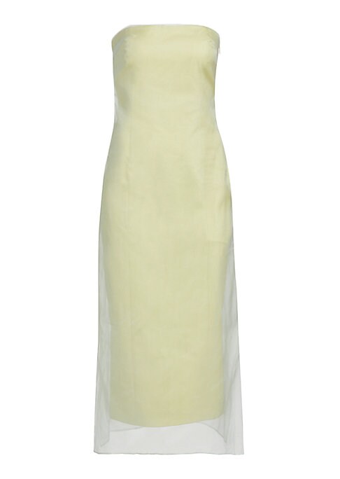 Sheer Elegance Midi Dress