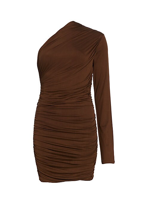 Sleek Asymmetric Minidress