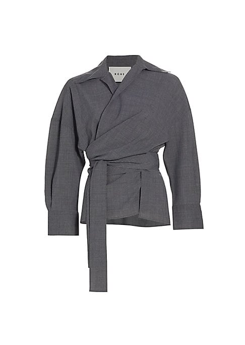 Cozy Wrap Front Jacket