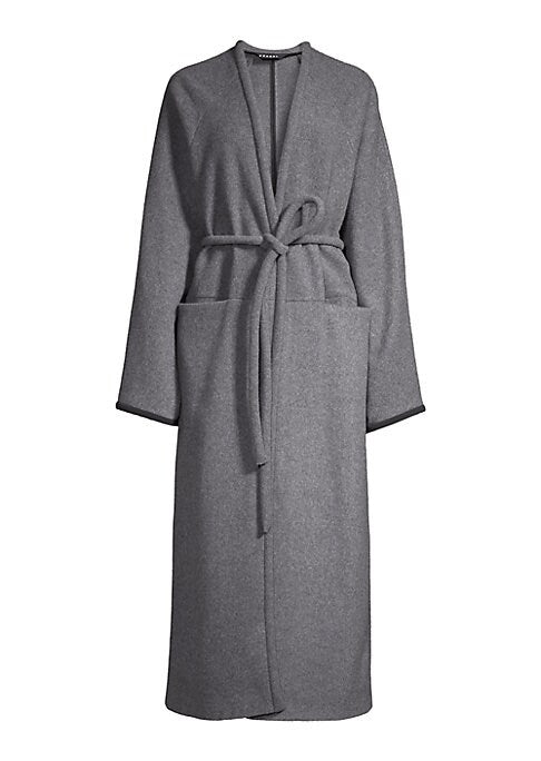 Cashmere Luxe Wrap Coat