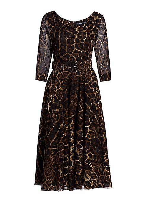 Chic Leopard-Print Dress