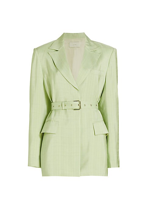 Belted Cotton Chic Jacket