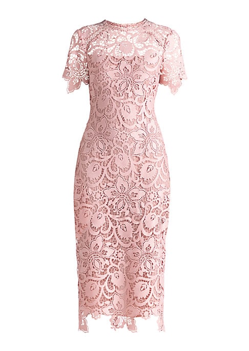 Romantic Lace Sheath Dress