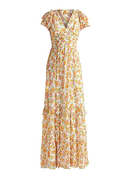 Blooming Ruffle Maxi Dress